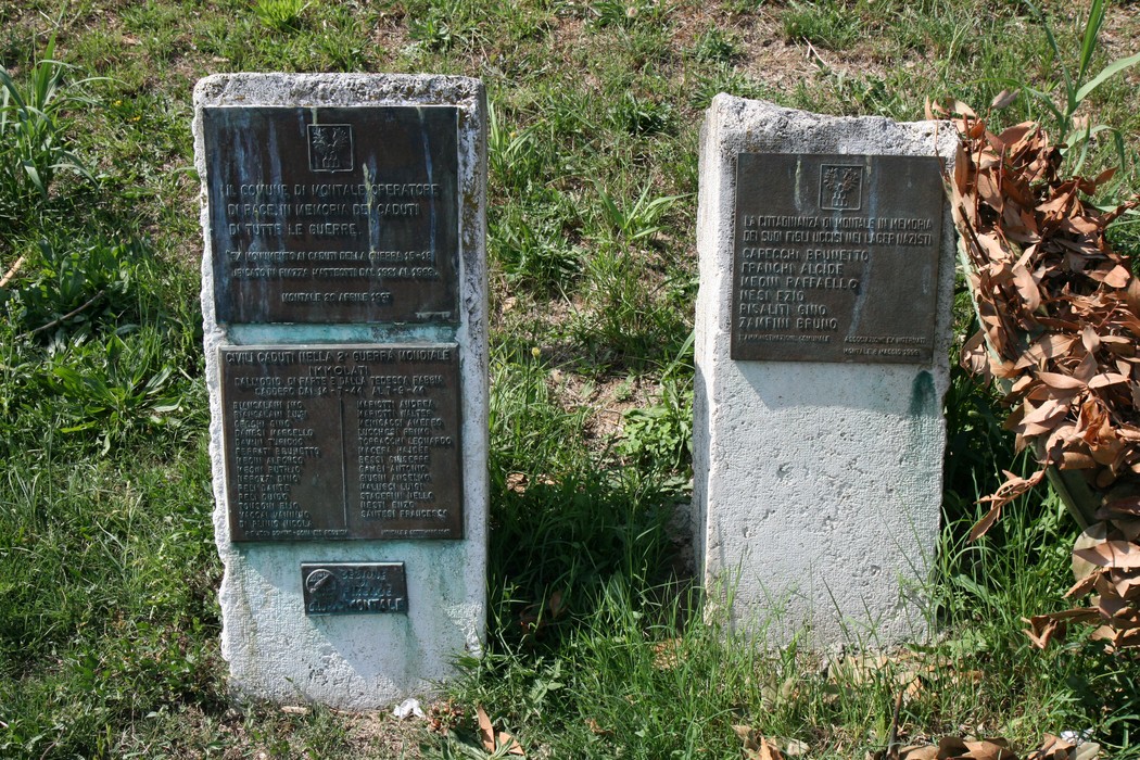Monumenti del parco dell'Aringhese, cimeli storici in memoria di eventi significativi.