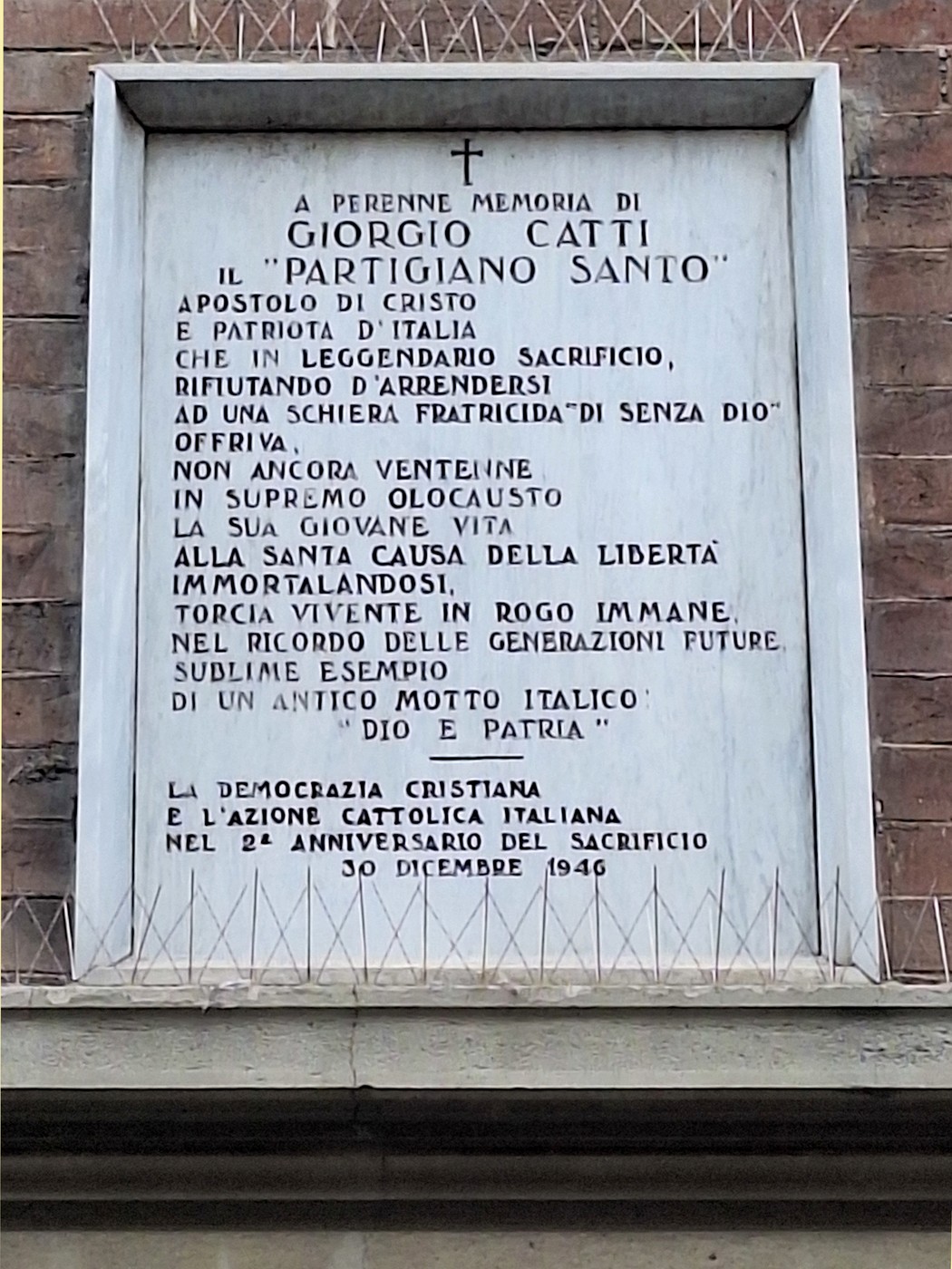 Lapide a Catti, Comune di Torino (TO), foto 1