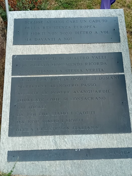 Giardino della Resistenza e della Pace fra i Popoli, Comune di Viù (TO), foto 6