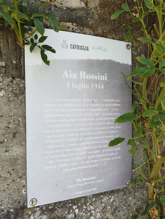 Lapide dell'aia Rossini, Comune di Cavriglia (AR), foto 3