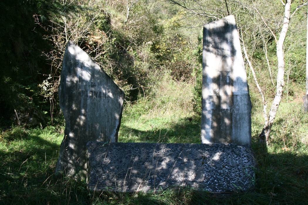 Monumento ai patrioti apuani, commemorazione in un contesto naturale, ricco di storia e significato.