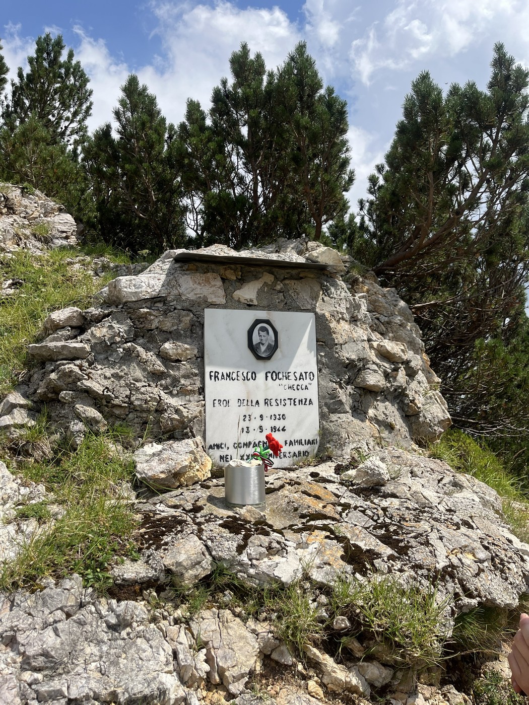 Lapide a Fochesato, Comune di Crespadoro (VI), foto 1