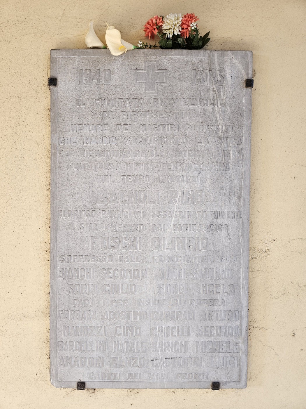 Lapide ai Martiri di Pievesestina, Comune di Cesena (FC), foto 1