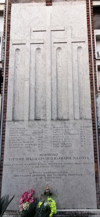 Monumento ai caduti civili di Pratolungo, dedicato alle vittime della brutalità nazista.