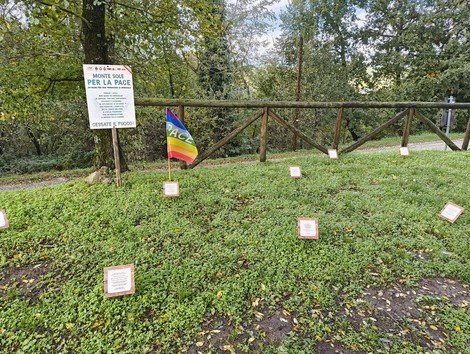 Rovine di San Martino: un luogo di riflessione immerso nella natura, simbolo di pace e memoria storica.