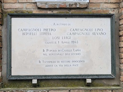 Monumento ai Caduti di Punte Alte, dedicato ai sacrifici delle vittime del conflitto.