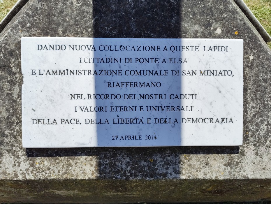 Monumento ai caduti di Ponte a Elsa, Comune di San Miniato (PI), foto 3