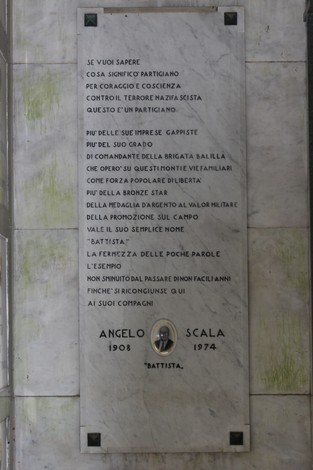 Sacrario dei caduti per la Liberazione, commemorazione dedicata ai combattenti della libertà.
