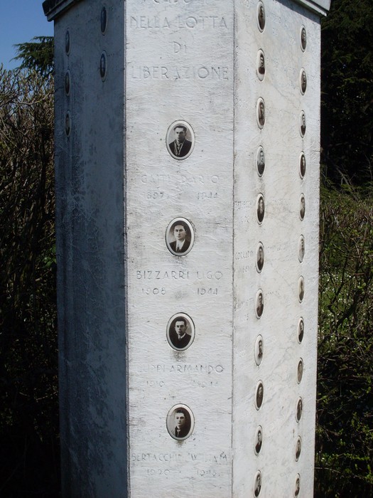 Monumento ai Caduti di San Biagio, dedicato ai soldati che hanno combattuto per la libertà.