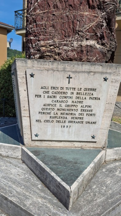Monumento ai Caduti, Comune di Carasco (GE), foto 2
