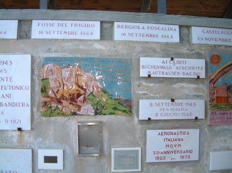 Monumento al Parco della Resistenza del Monte Brugiana, commemorazione storica e culturale.