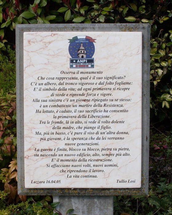 Monumento alla Lotta di Liberazione, simbolo di resistenza e sacrificio per la libertà e i diritti.