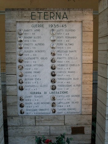 Monumento ai Caduti di San Maurizio, commemorazione degli eroi delle guerre 1935-45 e della guerra di liberazione.