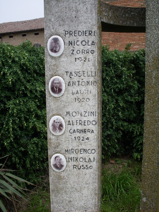 Monumento ai fucilati del podere Righetta, commemorazione di vittime della repressione.