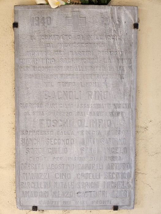 Lapide ai Martiri di Pievesestina, Comune di Cesena (FC), foto 2