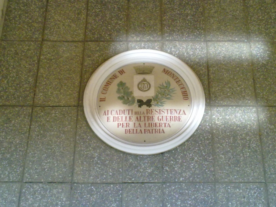 Sacrario dedicato ai caduti della Resistenza e delle guerre per la libertà della patria a Montecchio.