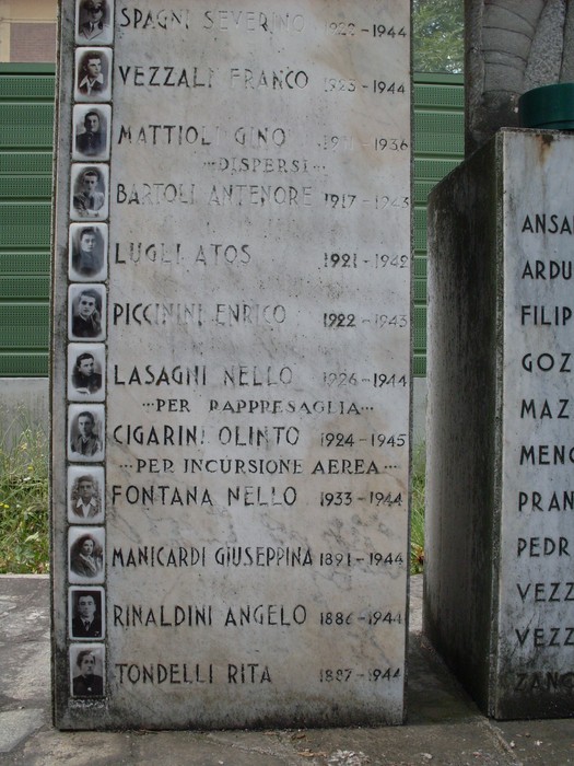 Monumento ai Caduti di Villa Bagno, commemorazione dei sacrifici di coloro che hanno difeso la patria.