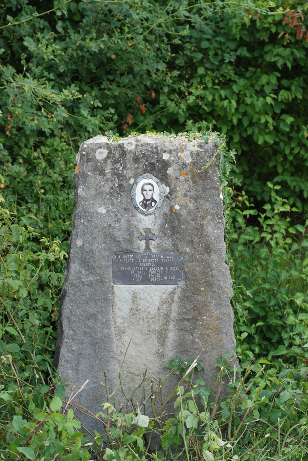 Cippo a Lollini, Comune di San Benedetto Val di Sambro (BO), foto 1