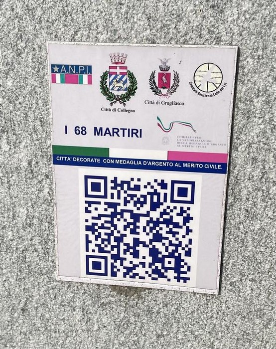 Monumento ai martiri della Resistenza di Collegno, tributo alla libertà e alla memoria storica.