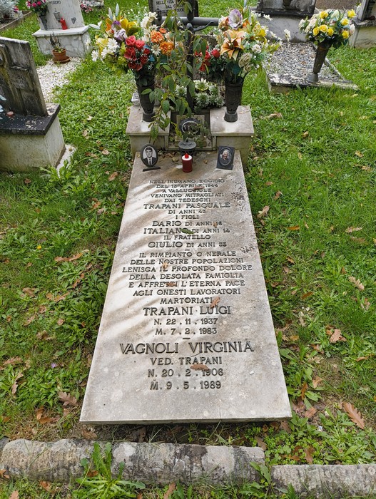 Sepolcri delle vittime di Giuncheto, commemorazione di coloro che hanno sacrificato la vita.