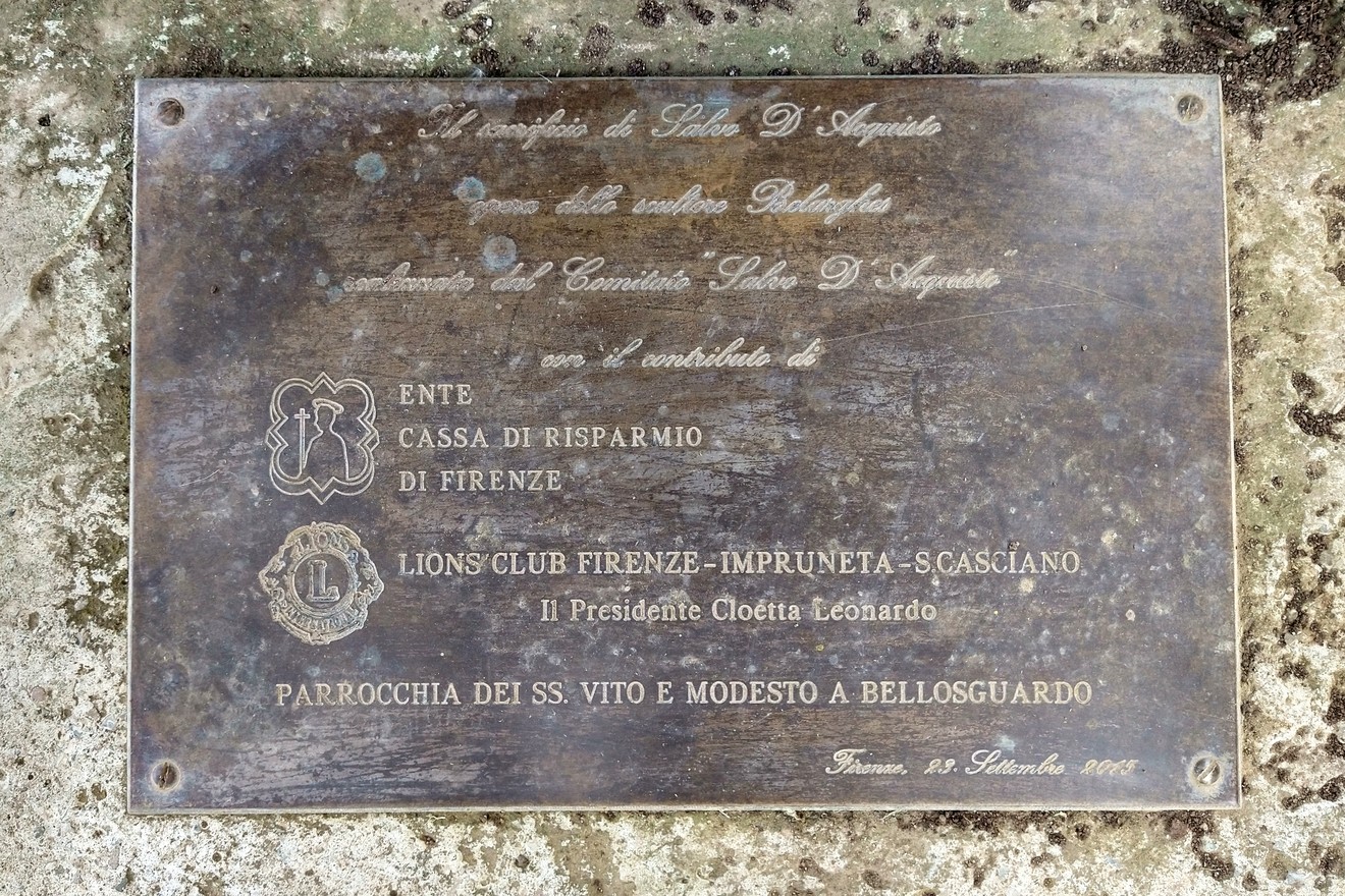 Monumento a D'Acquisto, dedicato al carabiniere Salvo d'Acquisto, in memoria del suo eroico sacrificio.