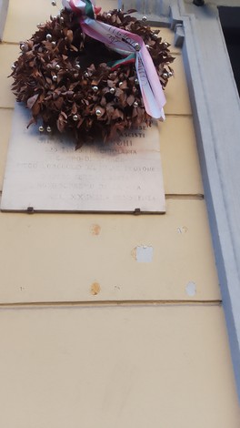 Lapide a Gabellini e Polenghi, Comune di Milano (MI), foto 1