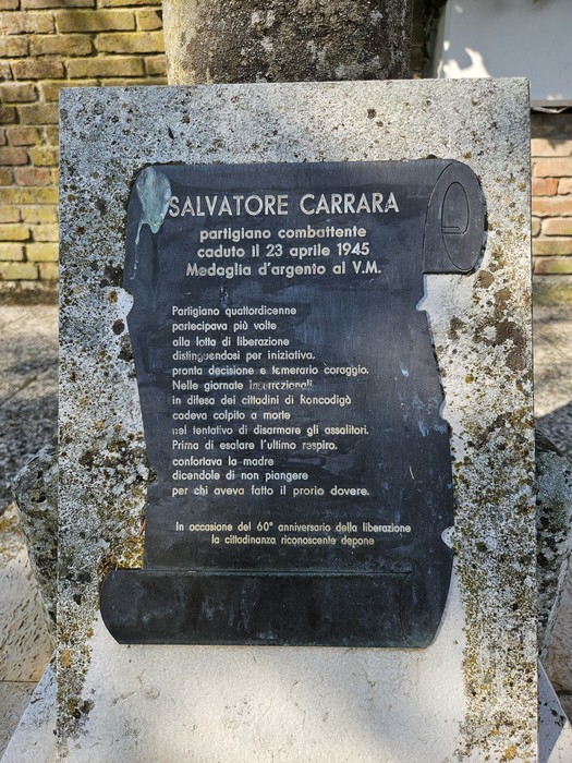 Cippo a Carrara, Comune di Tresignana (FE), foto 5
