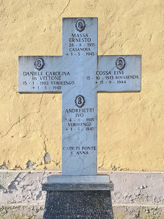 Croce alle vittime di Ponte Sant'Anna, Comune di Verolengo (TO), foto 3