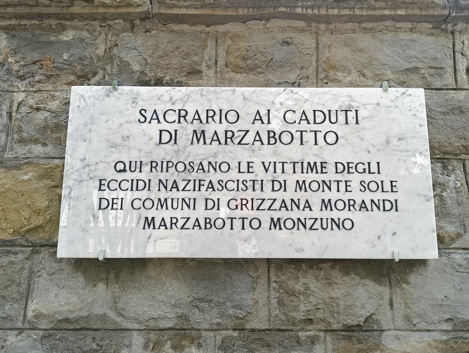 Sacrario dei Martiri di Marzabotto, memoriale dedicato alle vittime degli eccidi nazifascisti di Monte Sole.