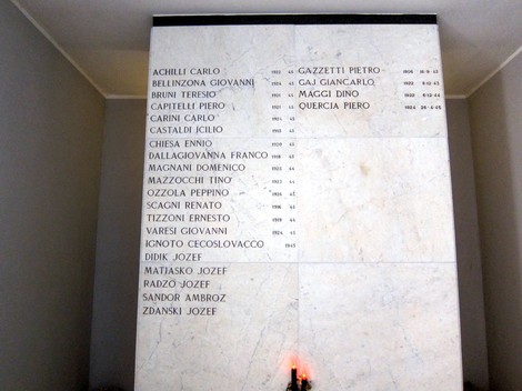 Sacrario dei caduti partigiani di Stradella, memoriale dedicato ai combattenti della Resistenza.