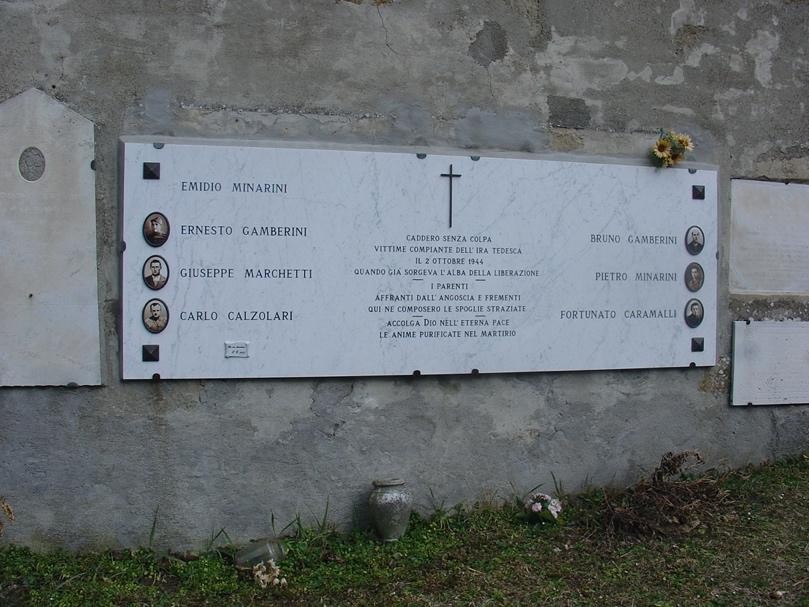 Sacrario dei caduti di Roncastaldo, commemorazione dei soldati vittime della guerra e della liberazione.