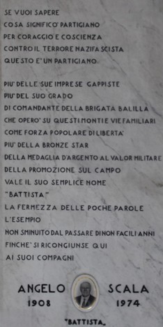 Il Sacrario dei caduti per la Liberazione, simbolo di memoria e rispetto per i sacrifici passati.