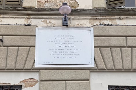 Lapide per la Liberazione, Comune di Vinci (FI), foto 1
