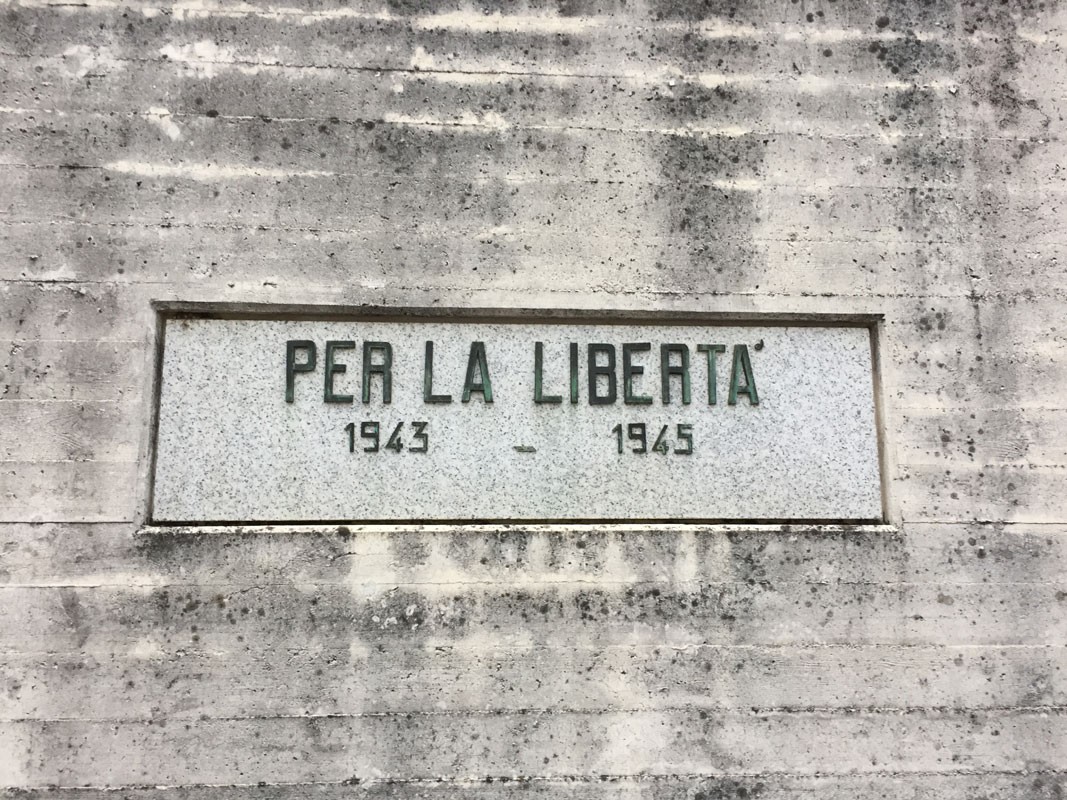 Sacrario del Cimitero di Vigevano, commemorazione dei caduti per la libertà tra il 1943 e il 1945.