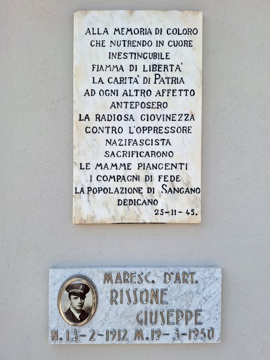 Sacrario ai caduti partigiani e agli internati, Comune di Sangano (TO), foto 2