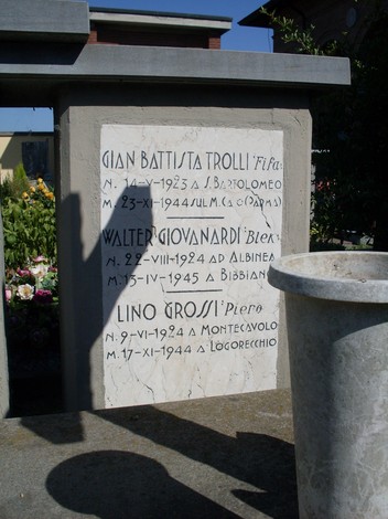 Sacrario dei partigiani di San Bartolomeo, dedicato ai caduti della Resistenza. memoriale di eroi locali.