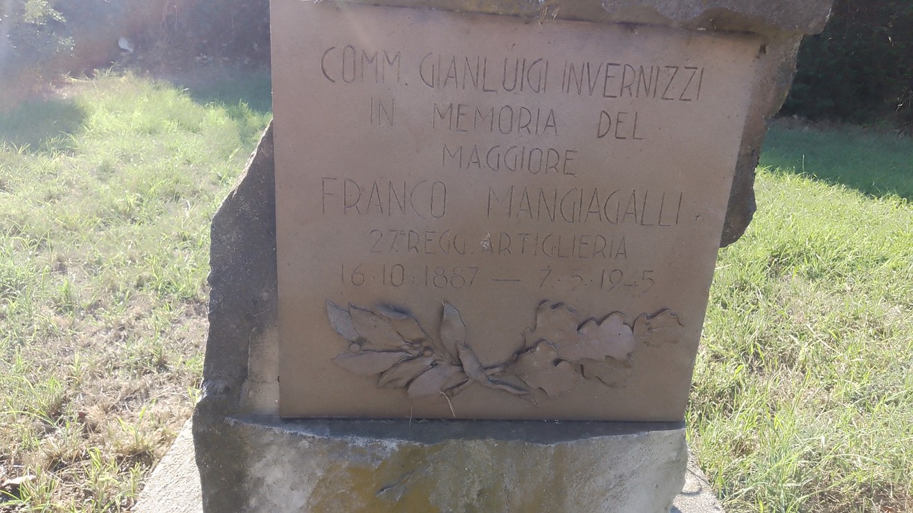 Cippo a Mangiagalli, Comune di Truccazzano (MI), foto 1