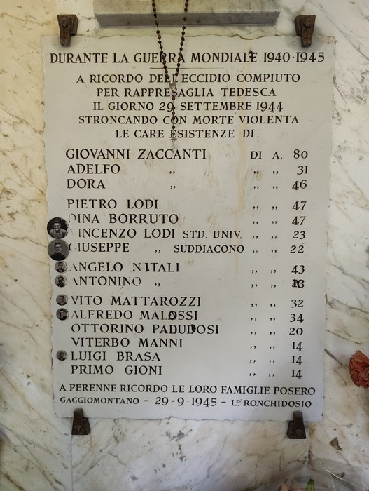 Sacrario di Cason dell'Alta, Comune di Gaggio Montano (BO), foto 9
