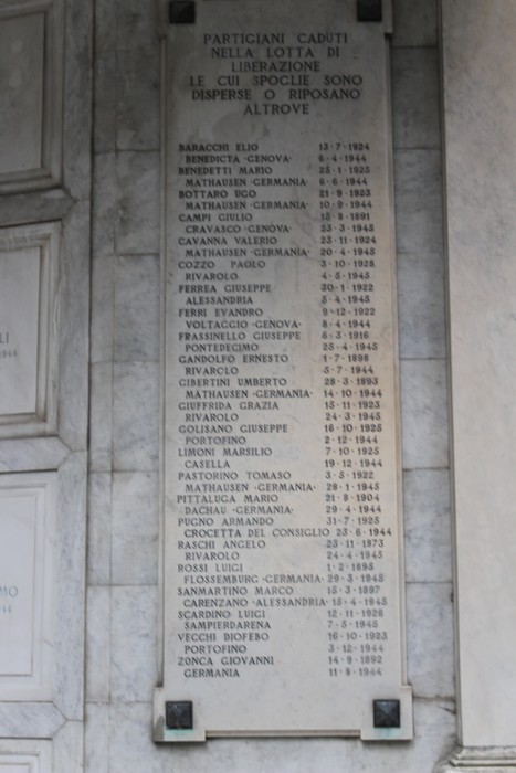 Sacrario dei partigiani di Torbella, commemorazione dei caduti nella lotta per la liberazione.