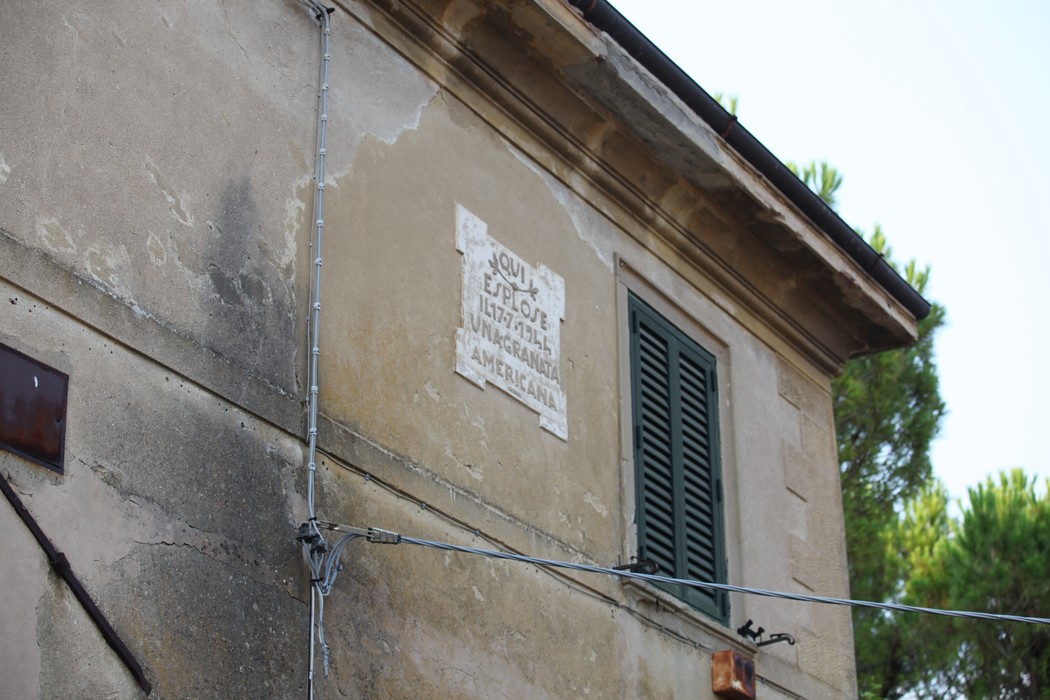 Lapide per l'esplosione di granata, Comune di Collesalvetti (LI), foto 2