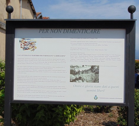 Monumento commemorativo agli eventi tragici di Mottalciata, simbolo di memoria e libertà.
