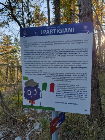 Sentiero "I segreti di Monte Morello": natura e storia si intrecciano, ricordando il coraggio dei partigiani.