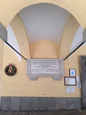 Lapide ai patrioti, Comune di Gassino Torinese (TO), foto 3