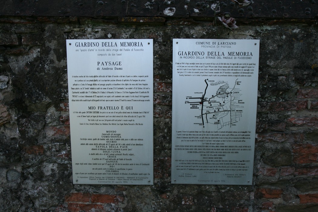 Giardino della Memoria, un luogo dedicato alla commemorazione e riflessione storica.
