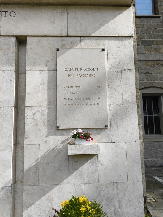 Sacrario dei Martiri di Marzabotto: memoriale dedicato alle vittime civili e partigiane.