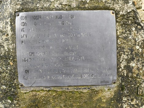 Statua ai caduti di Monte Sole, monumento commemorativo dedicato ai martiri della Seconda Guerra Mondiale.