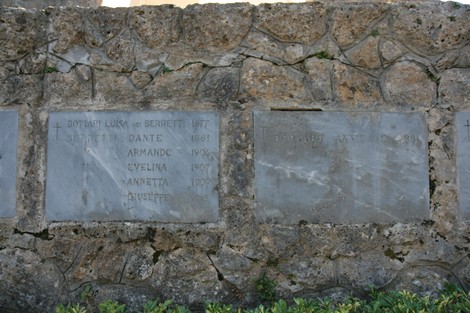 Ossario di Sant'Anna di Stazzema, memoriale delle vittime della strage avvenuta durante la Seconda Guerra Mondiale.