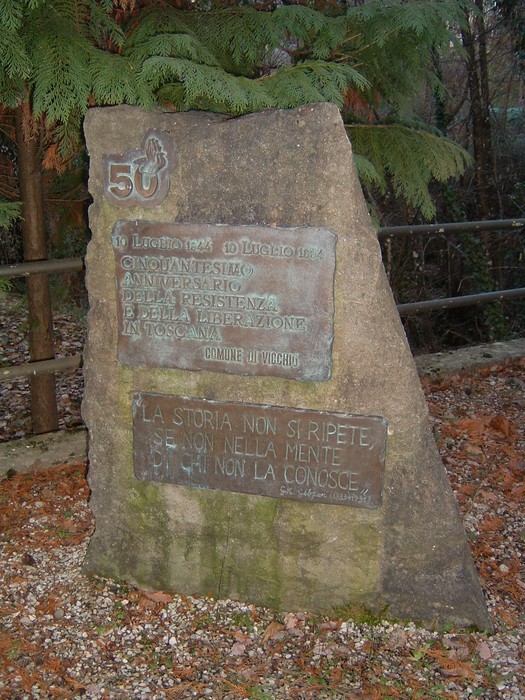 Monumento di Padulivo, commemorativo della resistenza e della liberazione in Toscana.