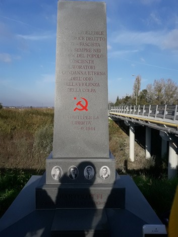 Monumento ai Bartolotti: commemorazione dei martiri antifascisti e simbolo di lotta per la libertà e la giustizia.