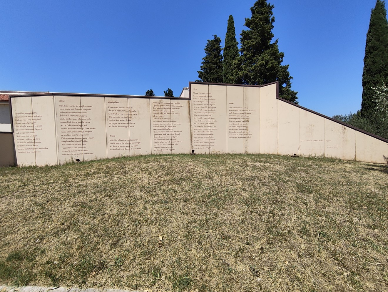 Poema per il Murale, Comune di Cavriglia (AR), foto 1